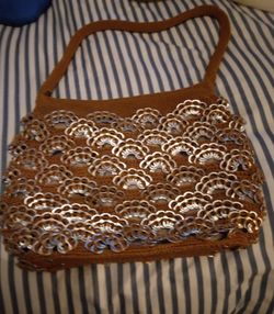 Soda Pop Tab Crochet Handbag