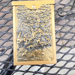 Vintage Gold Cigarette Case