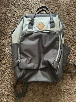 BB gear Grey Diaper Bag 