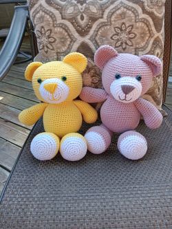Handmade Crochet Teddy Bear
