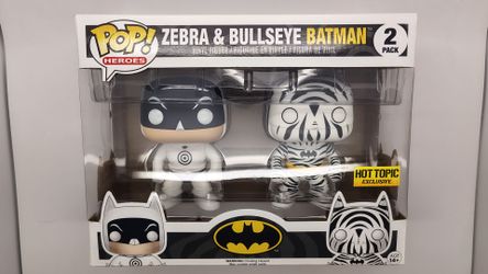 Funko Pop Batman Zebra & Bullseye 2-Pack