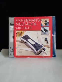 New Fisherman's Multi- Tool With Light