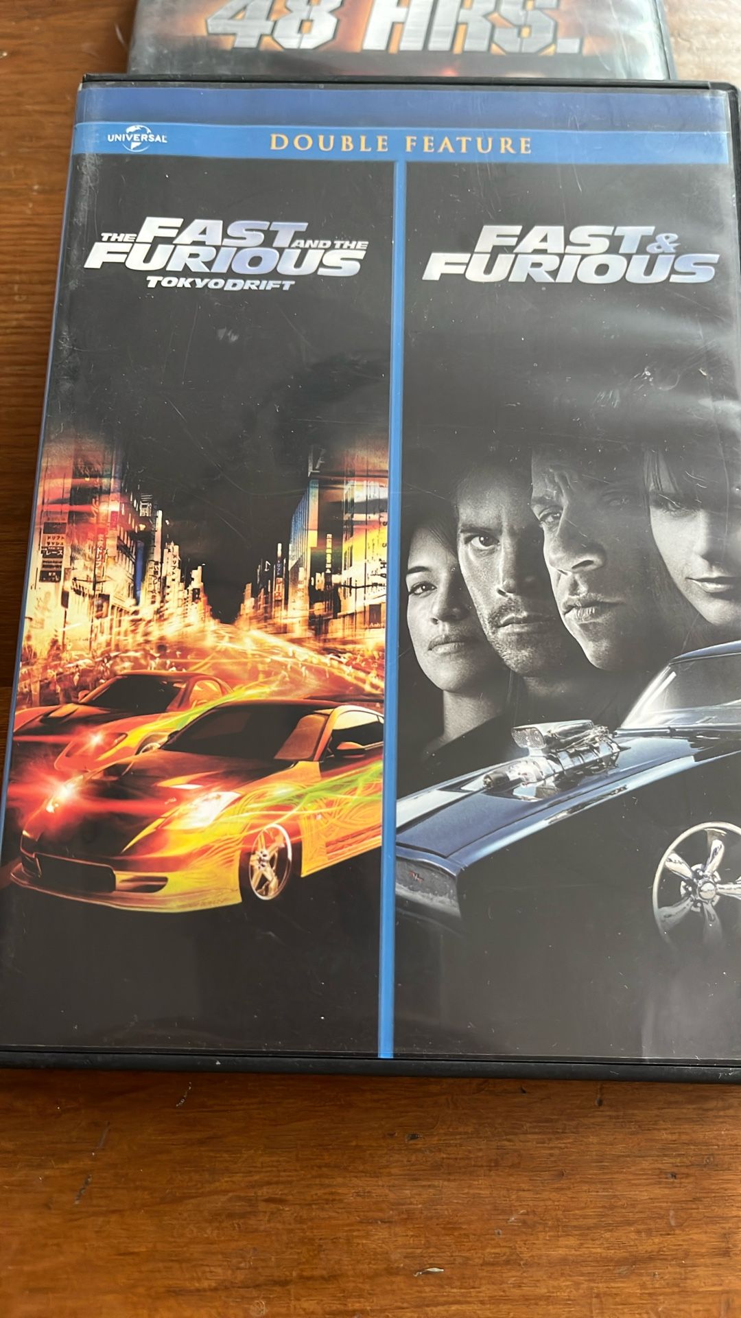 Fast and furious movie DVD