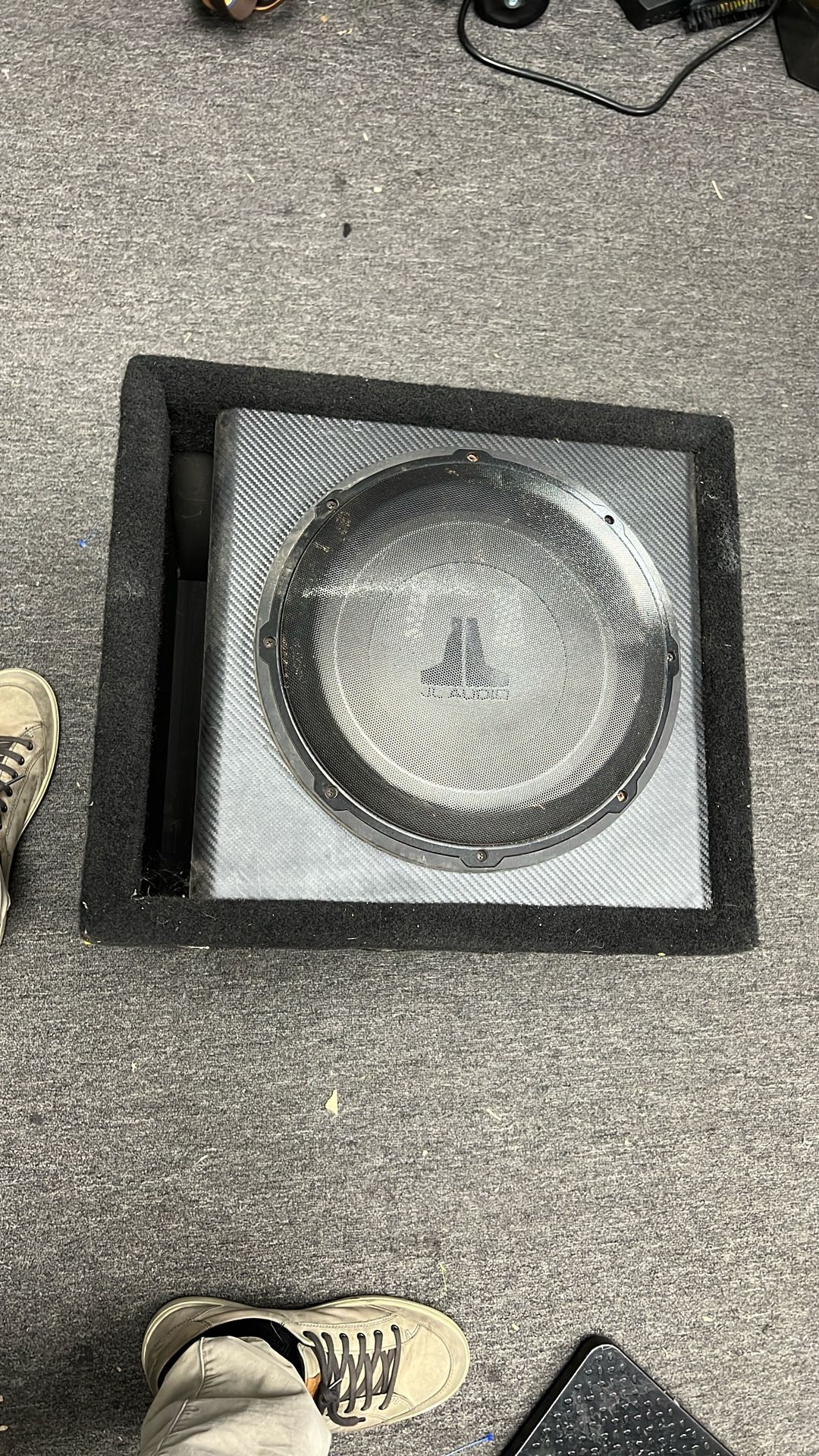 JL Audio 12” Sub In Quality Ported box