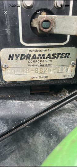 HydraMaster CDS 4.8 Overdrive Truckmount Carpet Cleaning System