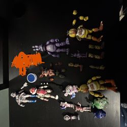 Fnaf Funko Action Figure  Lot 