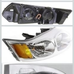 2003-2007 SATURN ION TRIM 1 BRAND NEW REPLACEMENT HEADLIGHT FULL ASSEMBLIES