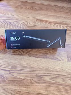 FiFine BM88 Mic Boom Arm – Studio Setup – Brand New