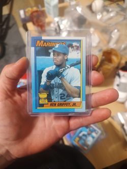 Ken Griffey Rc Rare Bloody Elbow Error