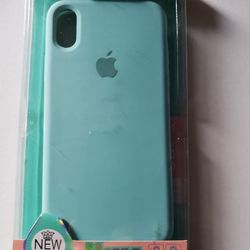 iPhone X case (color mint)