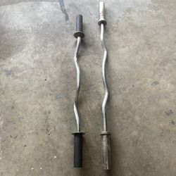 Olympic Weight Curl Bars 
