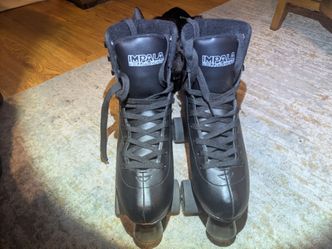Impala Roller Skates, Black, Size W10/M8