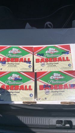 2025 Topps Chrome Platinum value box