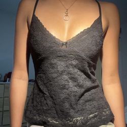 Brandy Melville Women's Black and Grey Vest (30011)67