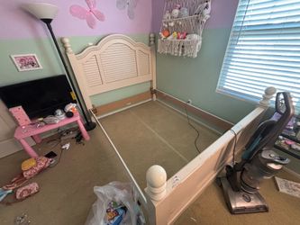 Queen size bed frame