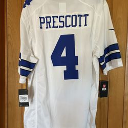 Dallas Cowboys Jersey (Large) #4 Prescott
