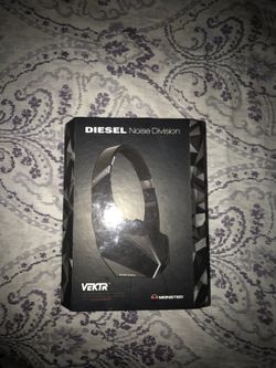 Monster Diesel Vektr headphones NEW!!