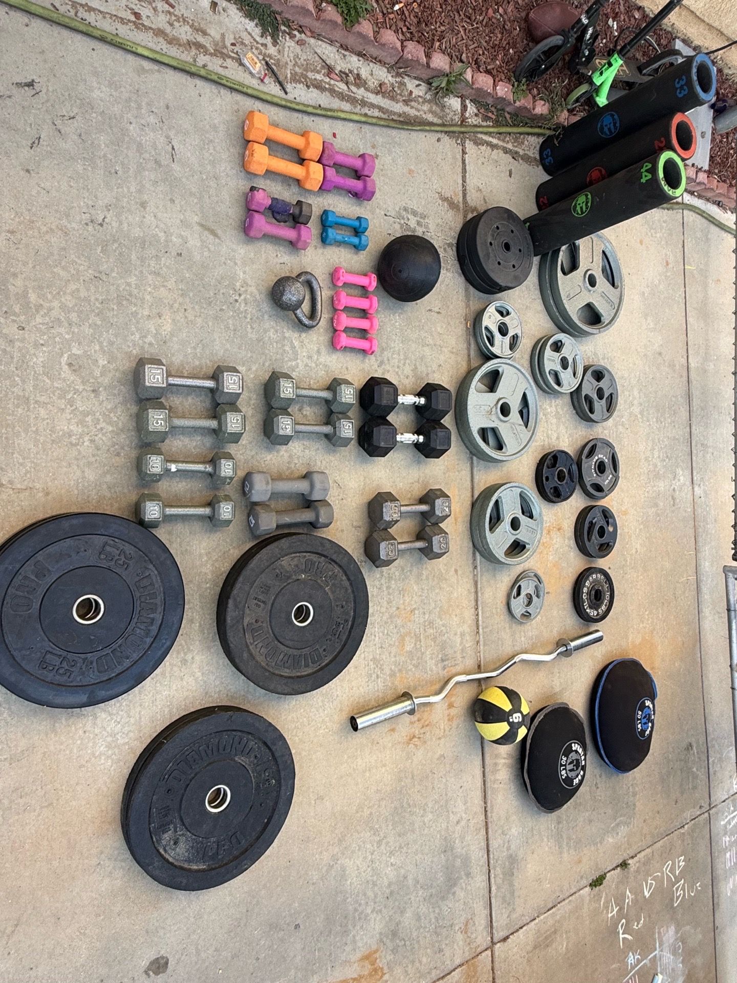 Work out equipment 600 for all obo