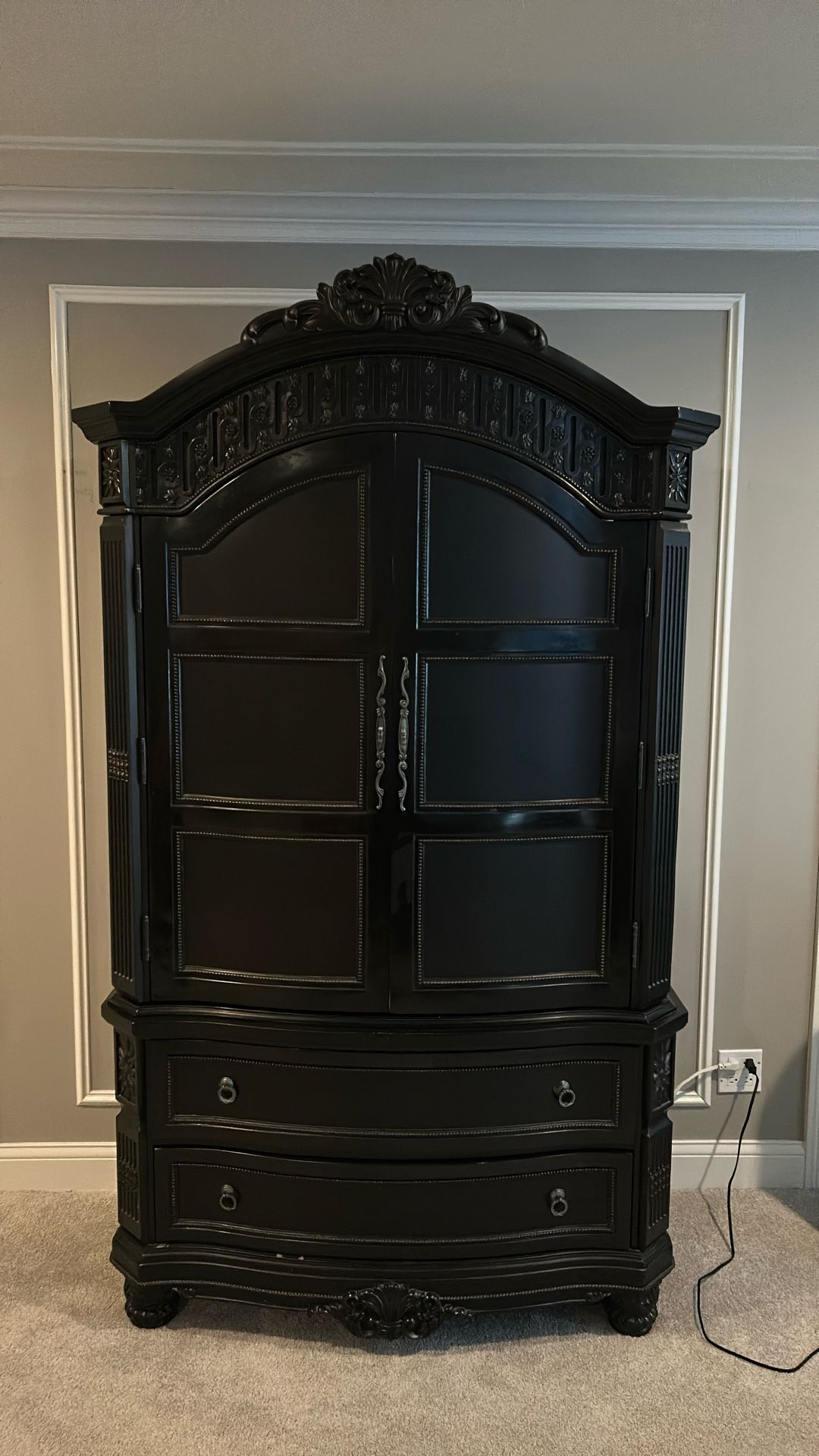 Black  King Bedroom Set