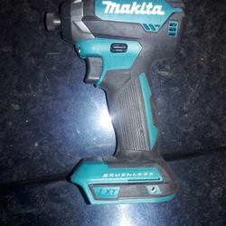 New Brushless Makita 1/4 Hex Impact Tool Only