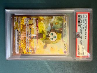 Pokemon PSA 10 Meloetta ex Special Illustration Rare #167