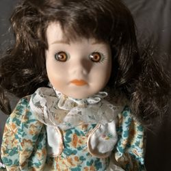 Vintage Porcelain Doll