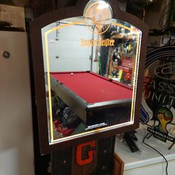 Jagermeister Light Up Mirrored Sign