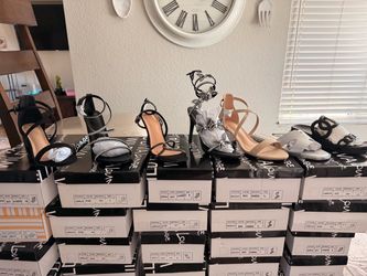Women's Heels and Sandals Lot – Multiple Styles