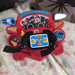 Paw patrol driving toy