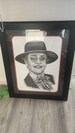 Jack Nicholson Joker Batman Signed Art Print
