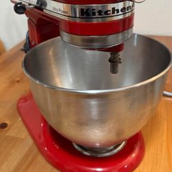 KitchenAid Mixer with 3 Attachments