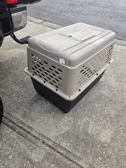 Sturdy Plastic Dog Crate