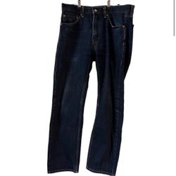 Levi's 505 Blue Denim Jeans Size 33x30  