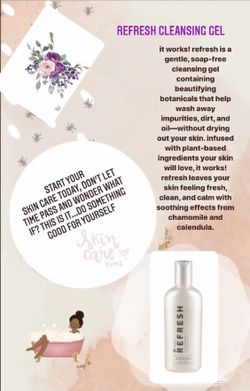 Refresh cleansing gel