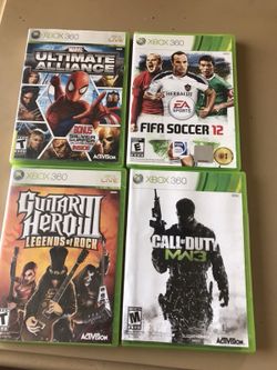 Xbox 360 games