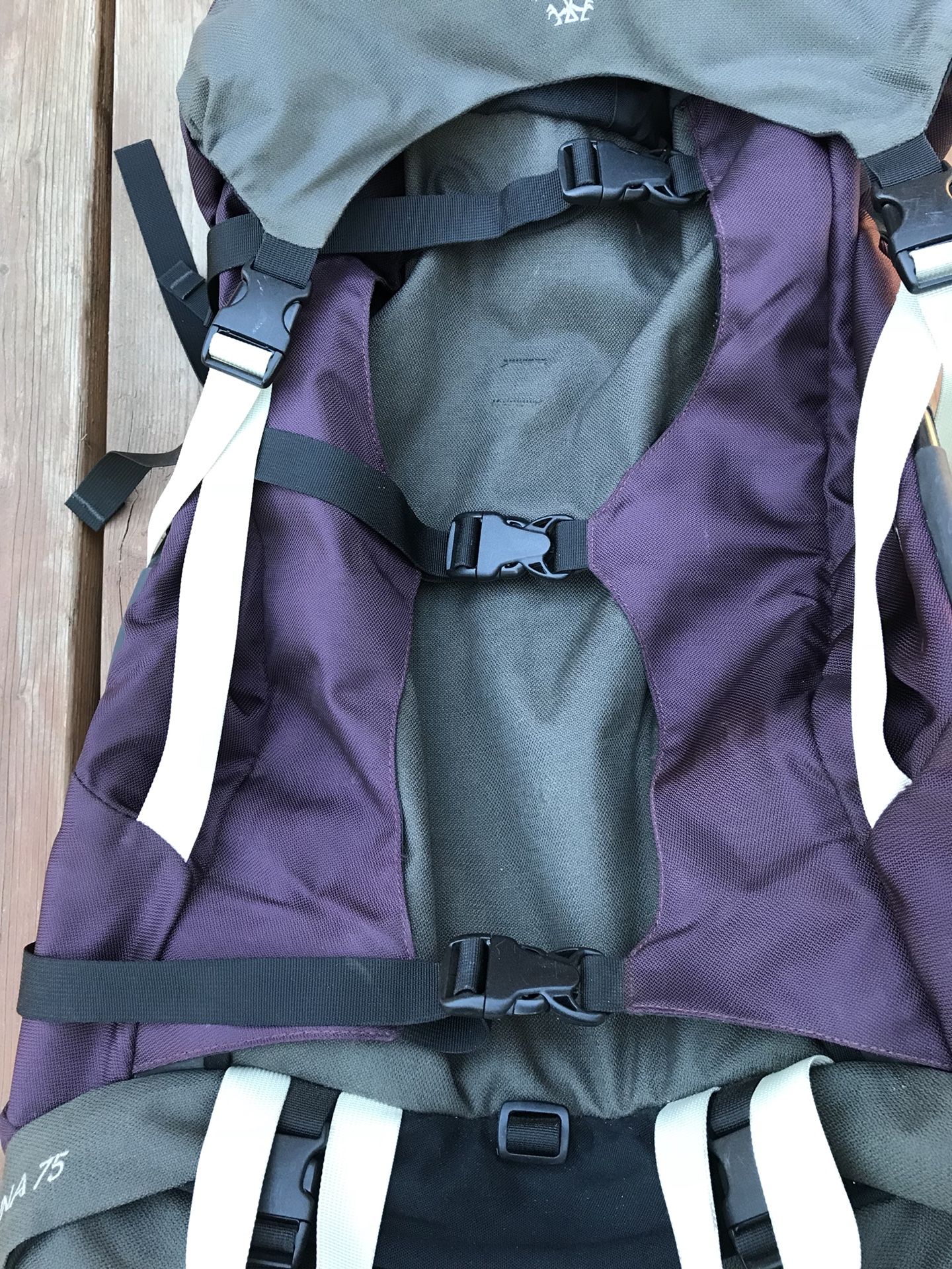Osprey- women’s luna 75 Backpacking Backpack (very gently used)- Medium Size