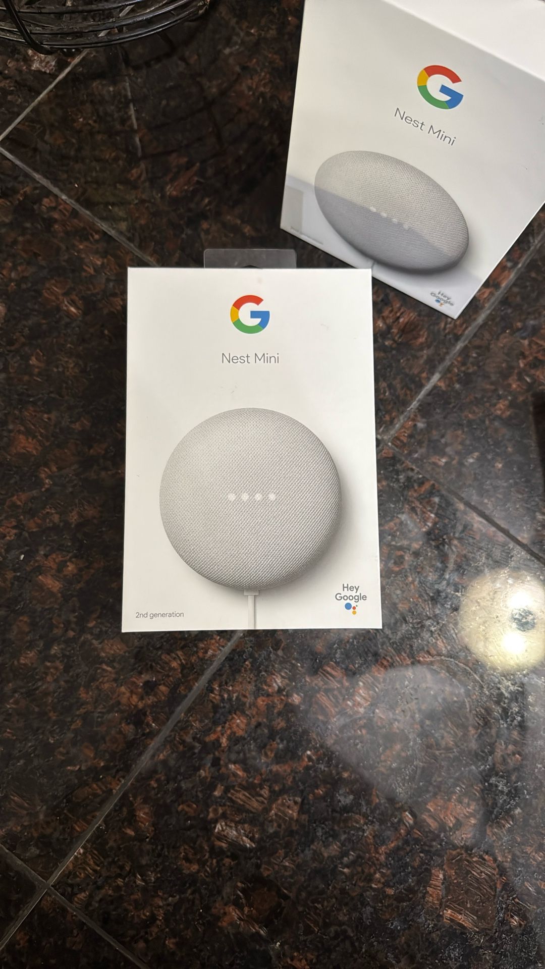 Brand New Google Nest Mini (2nd Gen) – White (Chalk) – Smart Speaker