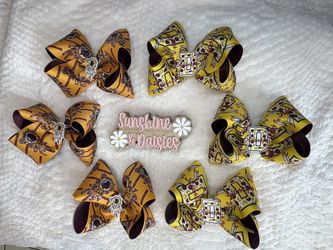 Donna Redskins Bows 🎀🎀