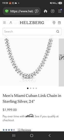 Mens 24" Chain