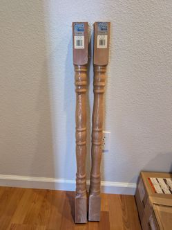 EMCO Spindle Poles, Set of 2, Planter Style, New