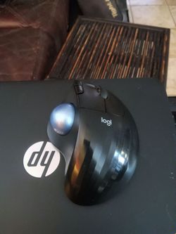 Mark Logitech computer mouse