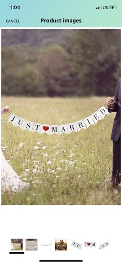 Just married Banner