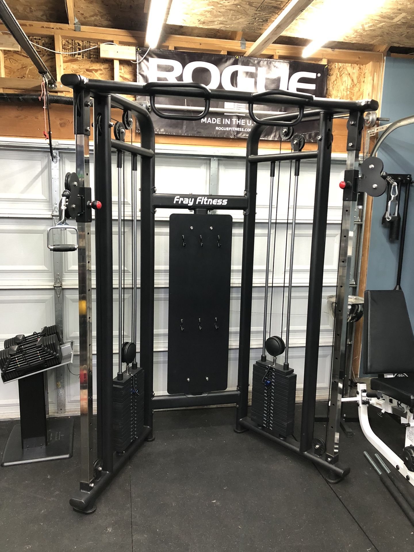 Fray Fitness Functional Trainer Cable Crossover Machine