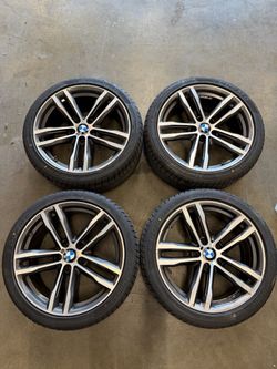 BMW Alloy Wheels with Tires Set of 4 BMW F30