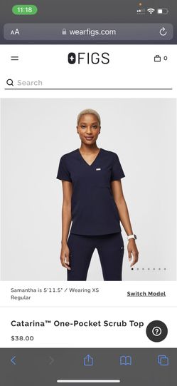 Womens Figs Scrub Set