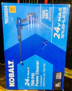 Kobalt 24V Max 700 PSI Power Cleaner