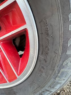 Red Chevy Camaro wheels