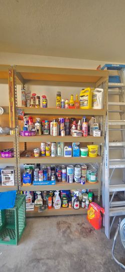 GARAGE SHELVES