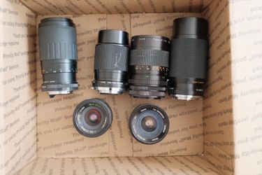 Zoom Camera Lenses Vintage