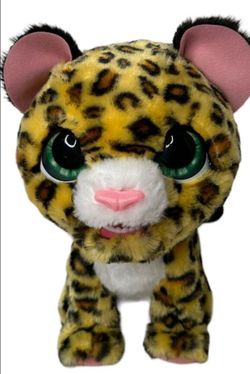 FurReal Lil Wilds Lolly the Leopard Kids Toy Pet Interactive Sound Plush Animal